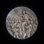 The Silver Medal won by Dorothy Manley in the 1948 Olympic Final