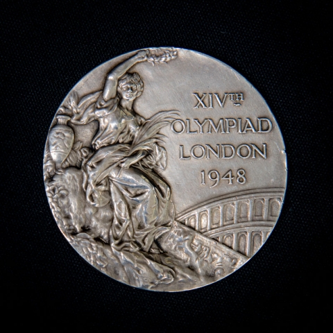 Dorothy Manley's 1948 Olympic Silver Medal