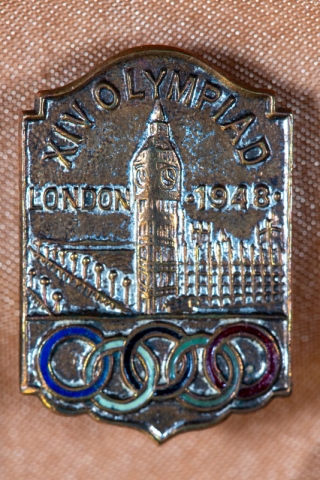 1948 London Olympic Pin Badge
