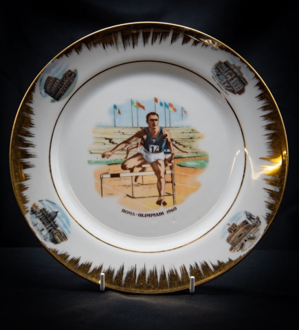 Commemorative Plate Rome 1960 Olympics