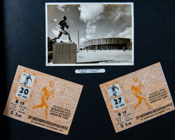 Tickets 1952 Helsinki Olympic Games